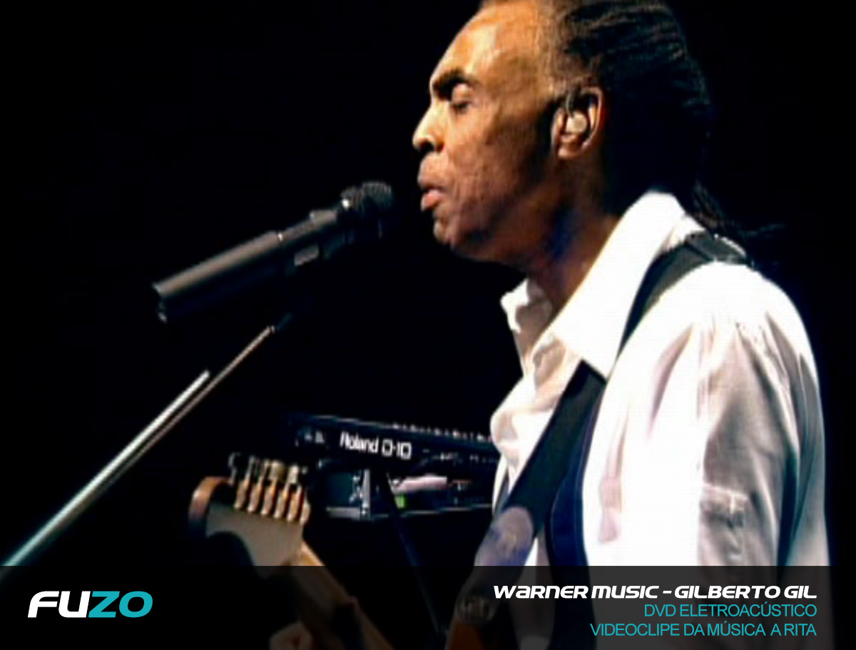 Warner Music Gilberto Gil DMD DVD Eletroacústico - Videoclipe da Música: A Rita