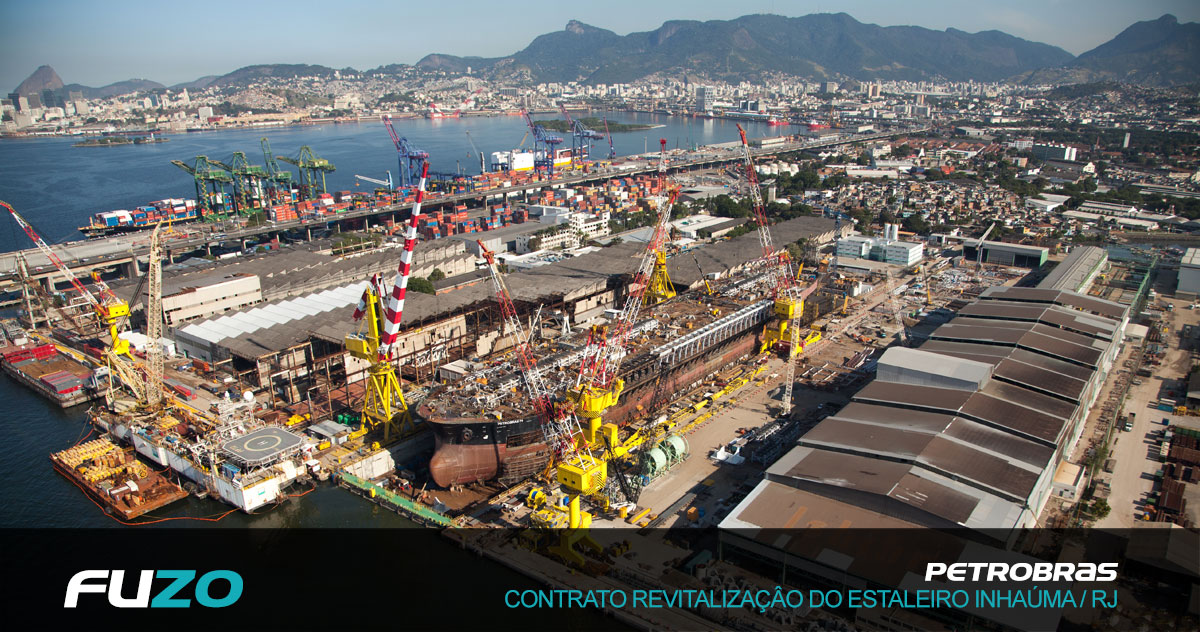 Petrobras Estaleiro Inhaúma Produção de Vídeos - Fotografias - Imagens Aéreas - Time-Lapse - Trilhas Sonoras - Artes