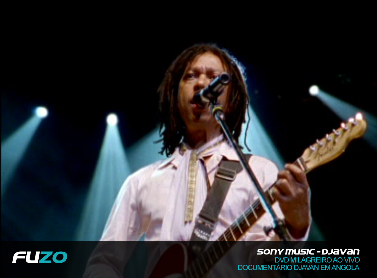 Sony Music DVD Milagreiro Ao Vivo - Documentário Djavan em Angolga