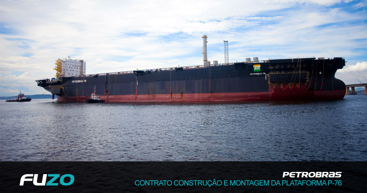 Petrobras Construção e montagem P-76 Produção de Vídeos - Fotografias - Imagens Aéreas - Time-Lapse - Trilhas Sonoras - Artes