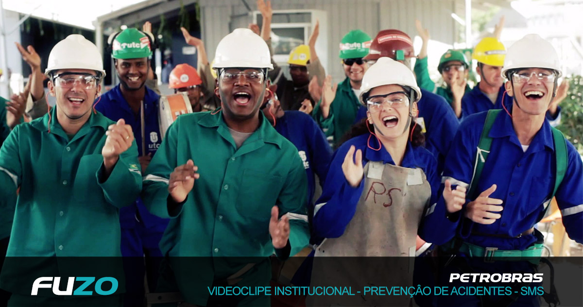 Petrobras SMS Videoclipe Prevenção de Acidentes Videoclipe - Produção Musical - Fotografia